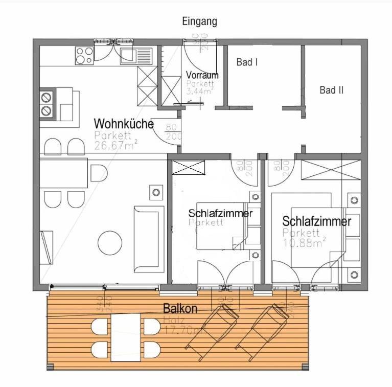 Premium Apartments Am Weissensee Exterior foto